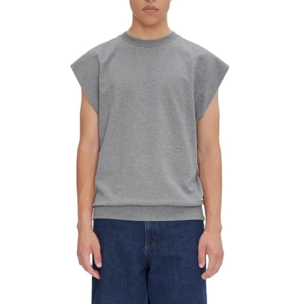 A.P.C. Coach T-Shirt Sleeveless crewneck lightweight fleece men’s